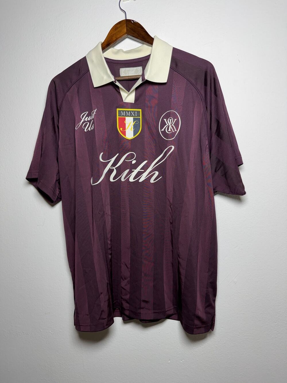 Kith Shadow Stripe Marcel Soccer Jersey